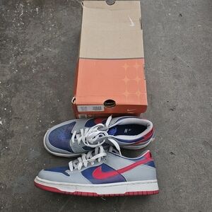 Nike Dunk Low Pro B Hyper Blue Samba Silver...Size 9.5